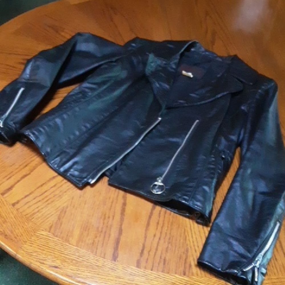 Women's Black Leather Jacket